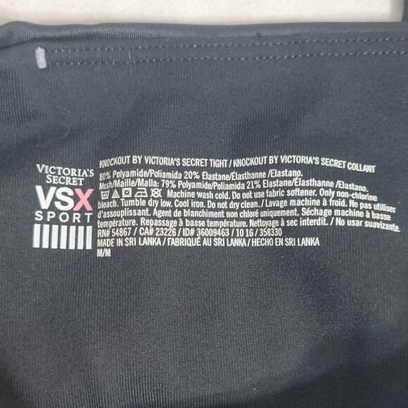 VICTORIA Secret Knockout Leggings size Medium VSX Sport Tight - Picture 3 of 6
